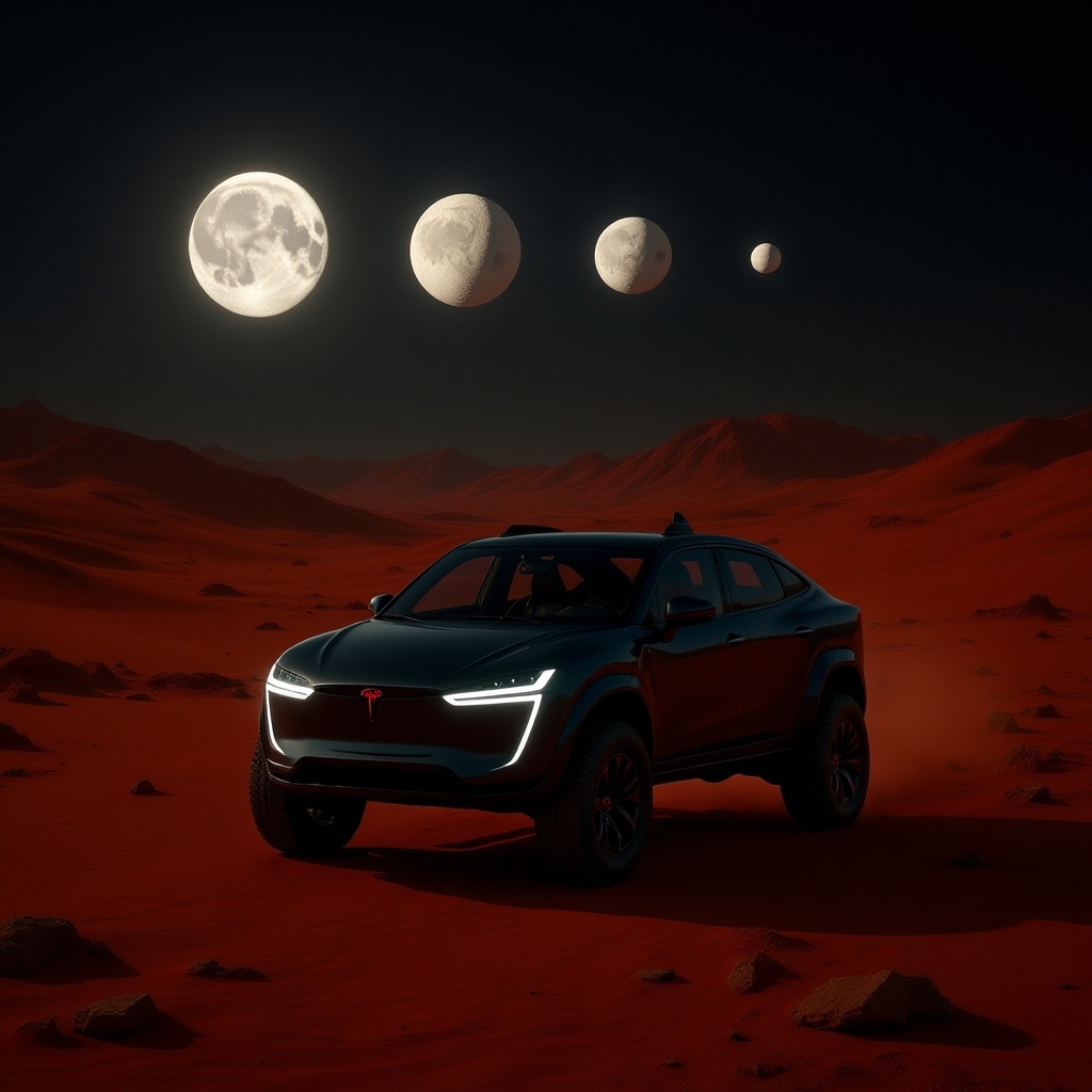 AI Cybertruck Navigates Design