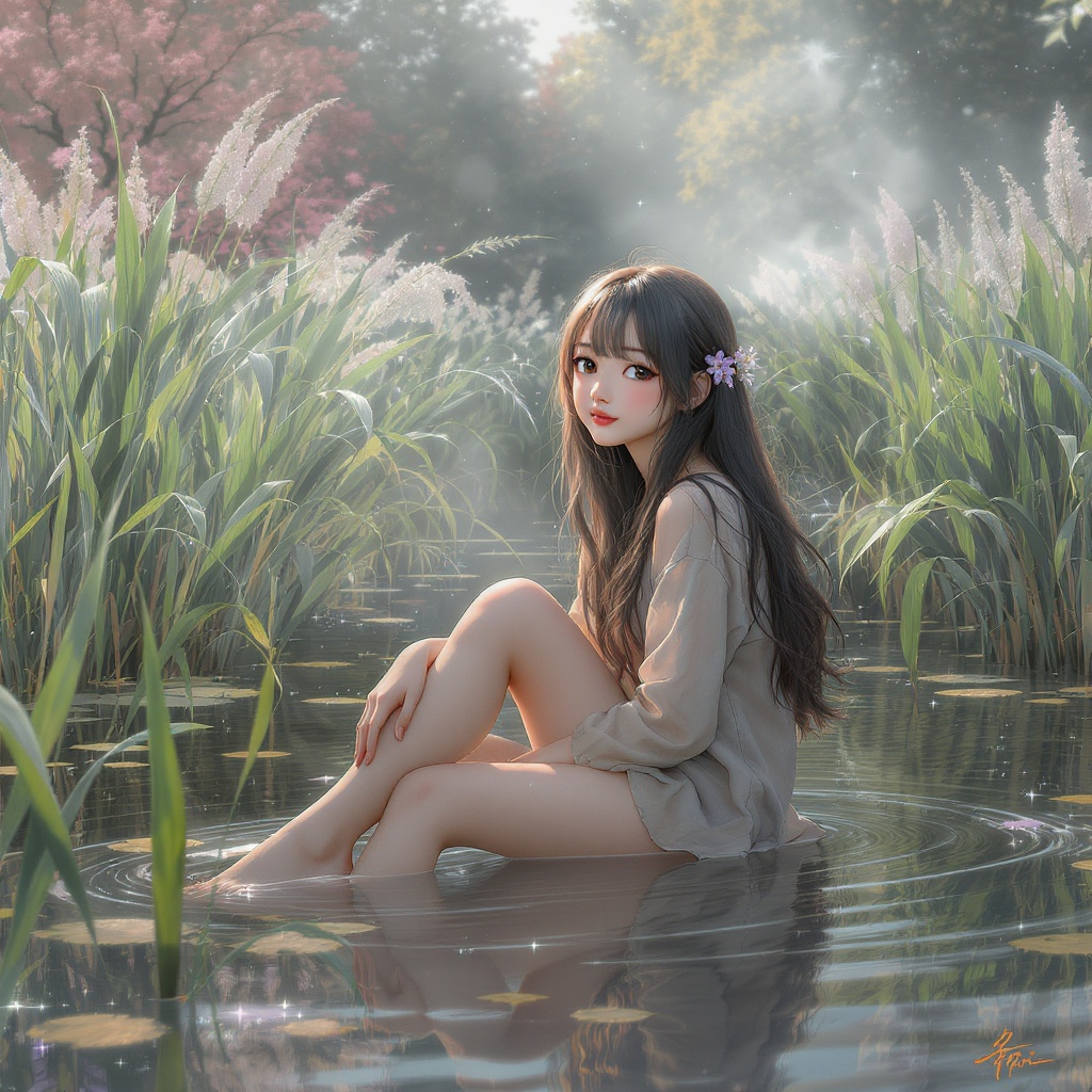 Close-up Portrait Teenager Art