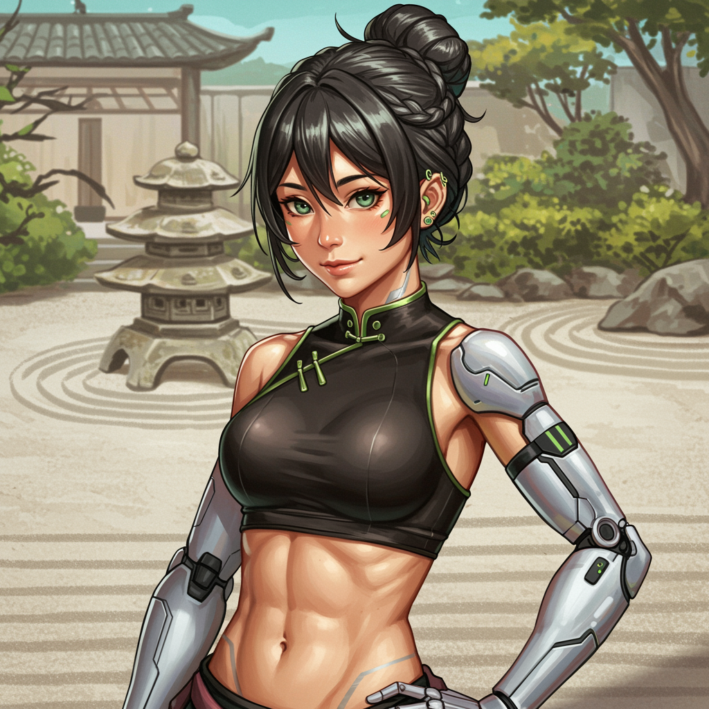 AI generated image on BasedLabs