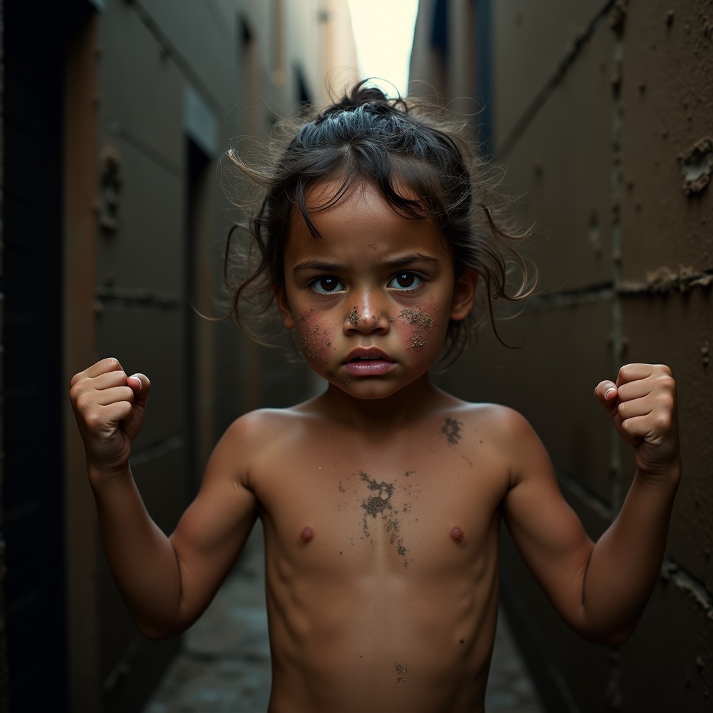 Girl Stands Raised, Art