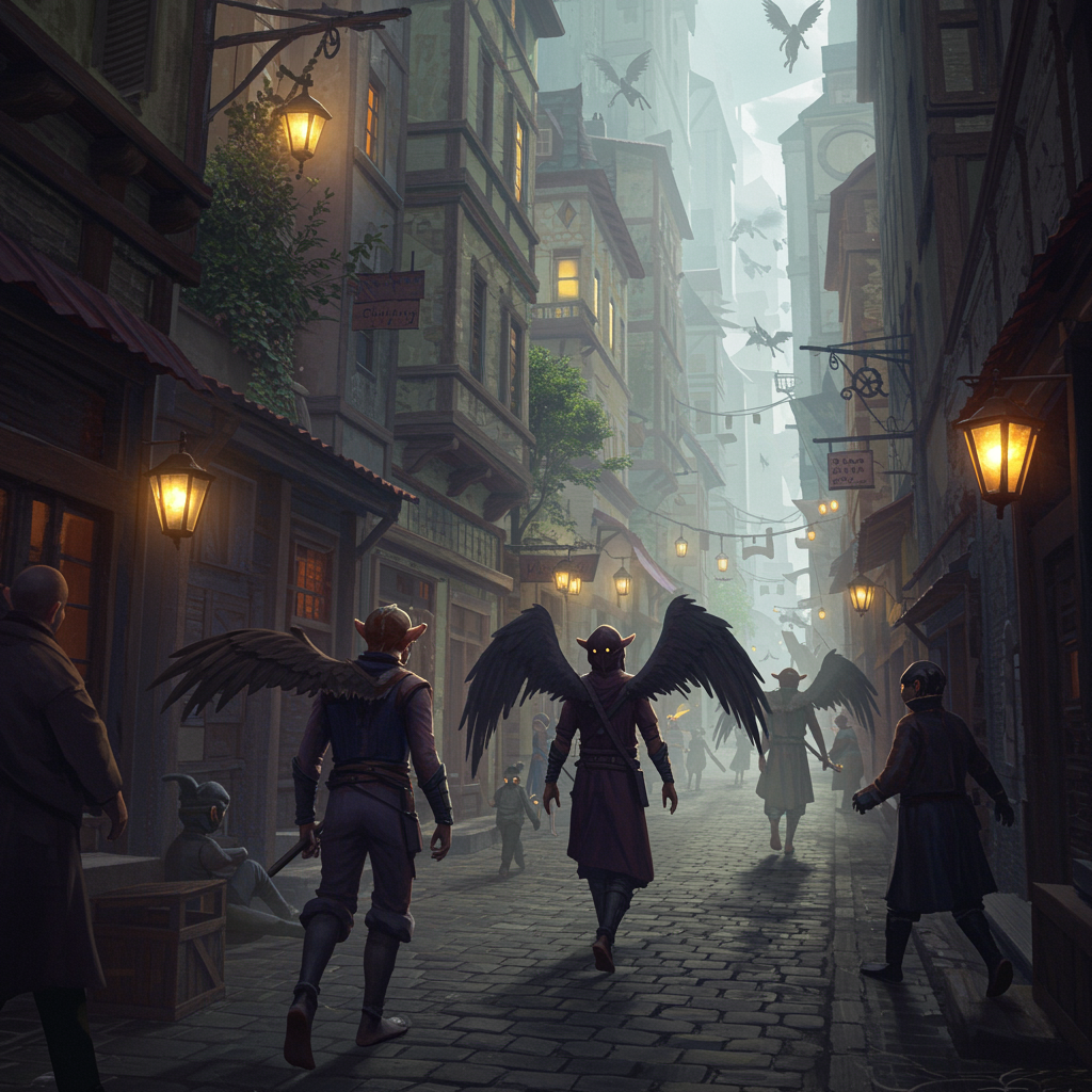 City Streets, High Artwork