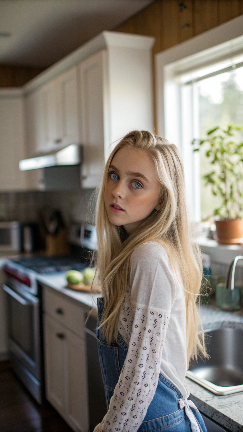 Crie Uma Imagem Em 4k De Uma Gatota Atraente Pele