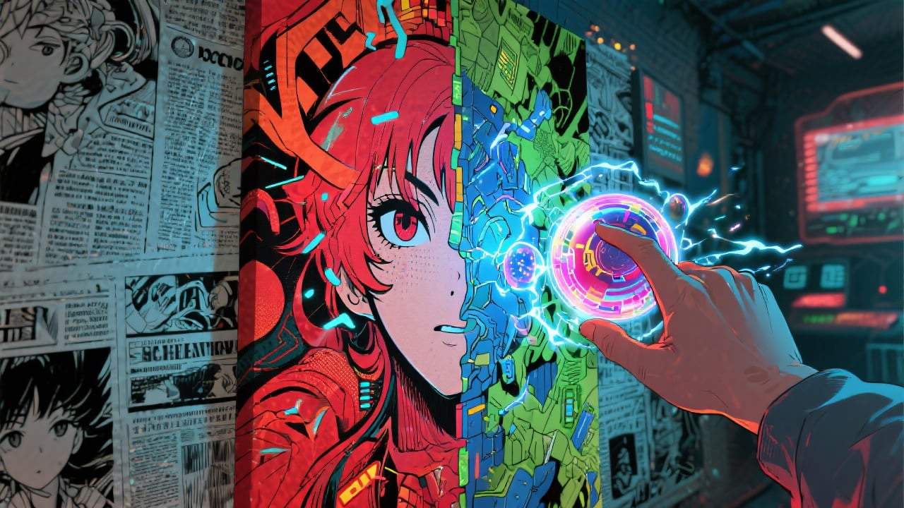 Experiment with Different Styles - Feature illustration