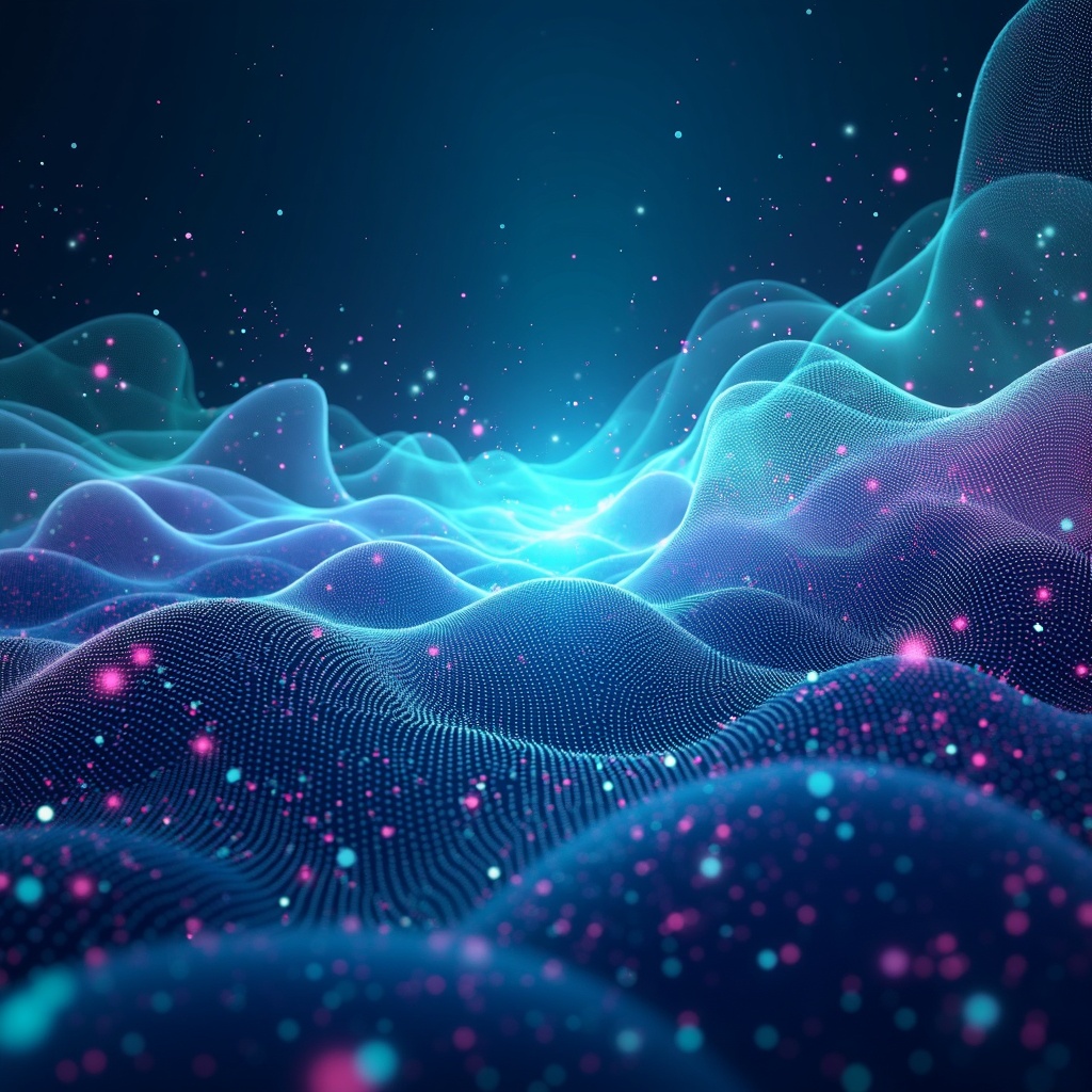 Abstract Digital Landscape Art