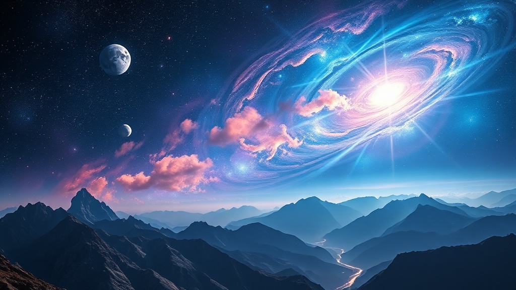 Celestial Panorama Unfolds Art