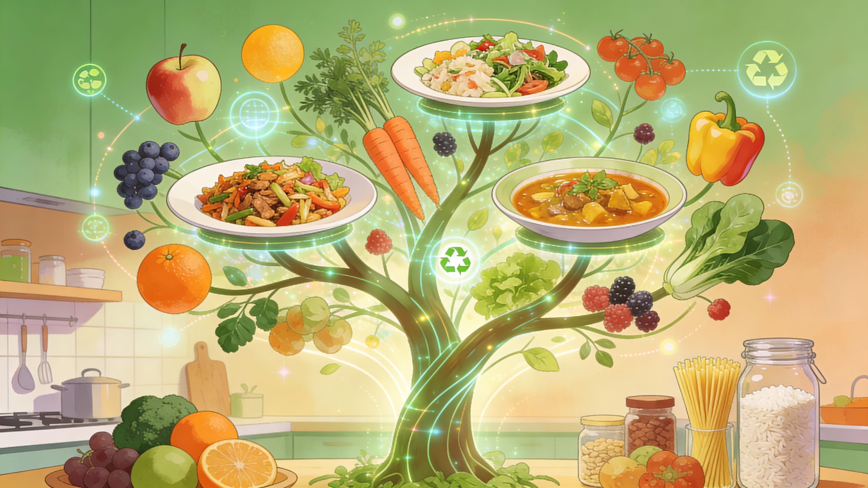 Reduce Food Waste - Feature illustration