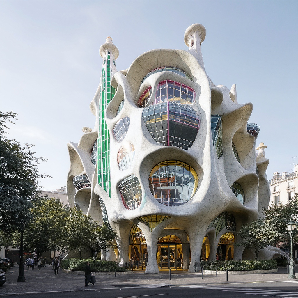 Explore Architecture Whimsical Artwork