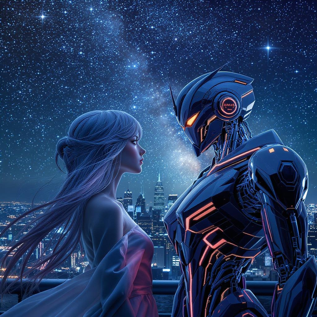 Wallpaper City Skyline Art