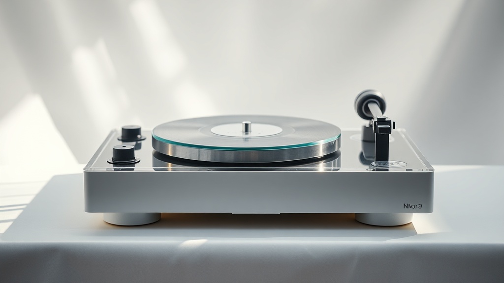 Modern Audio Device Artwork