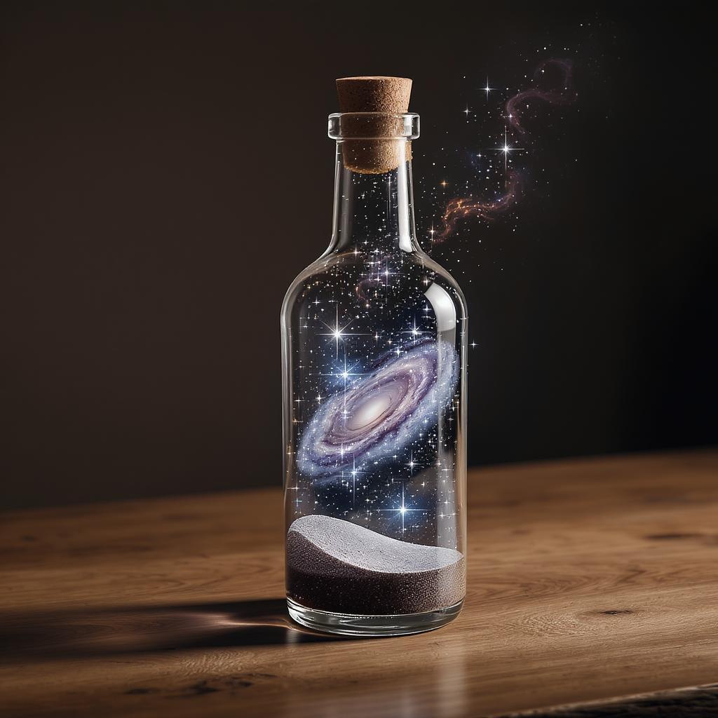 Bottle Resting Table, Artwork