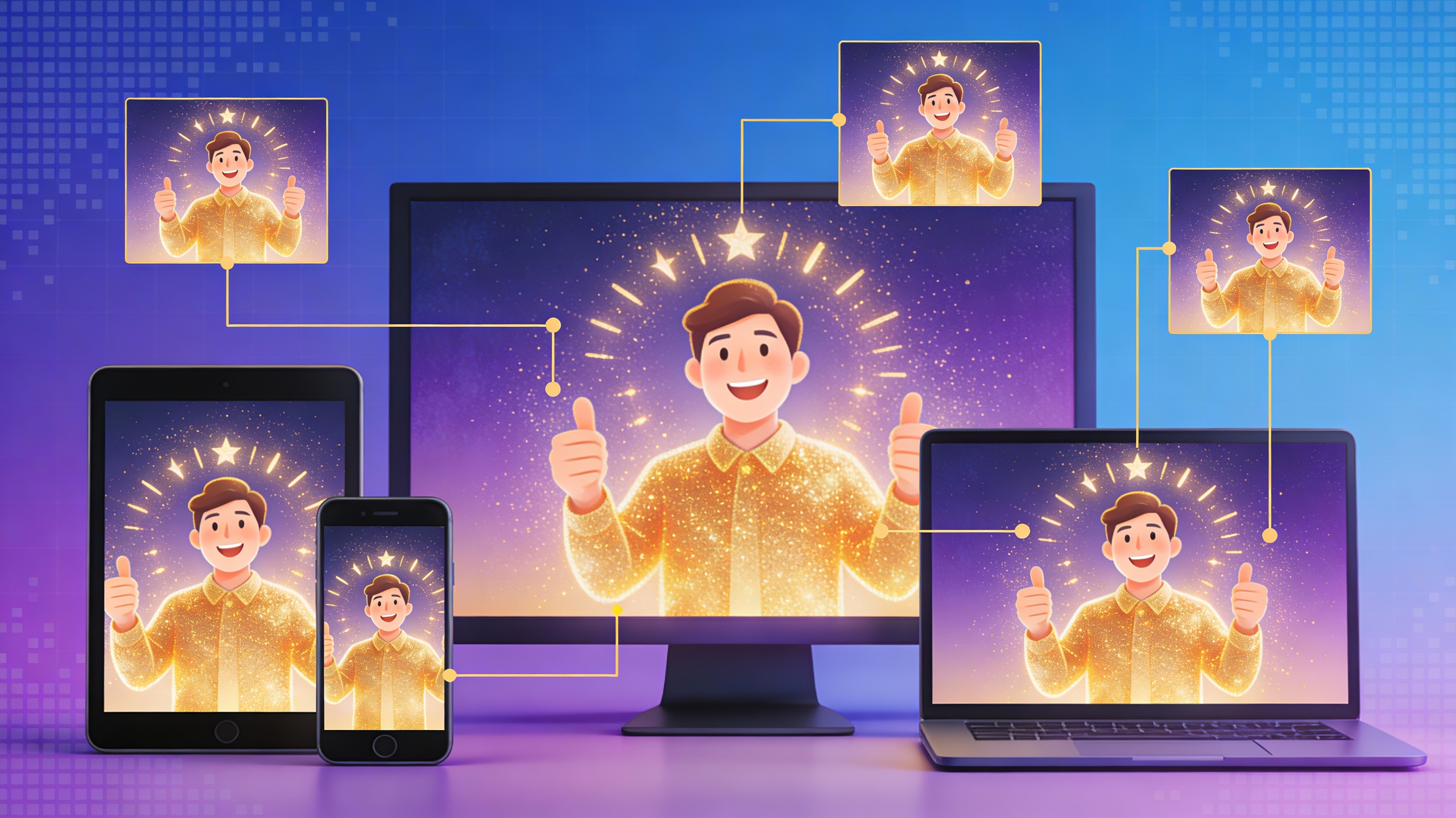 Multiple Output Resolutions - Feature illustration