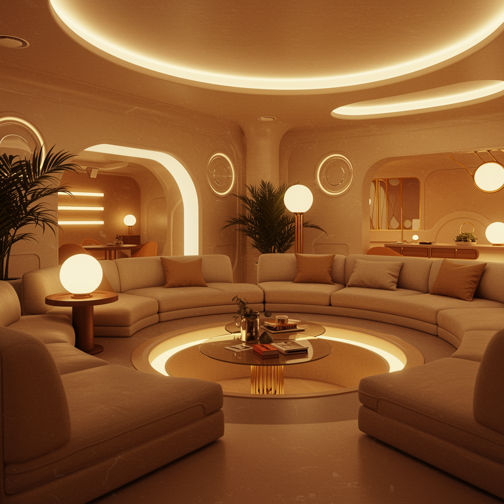 AI Sunken Living Design