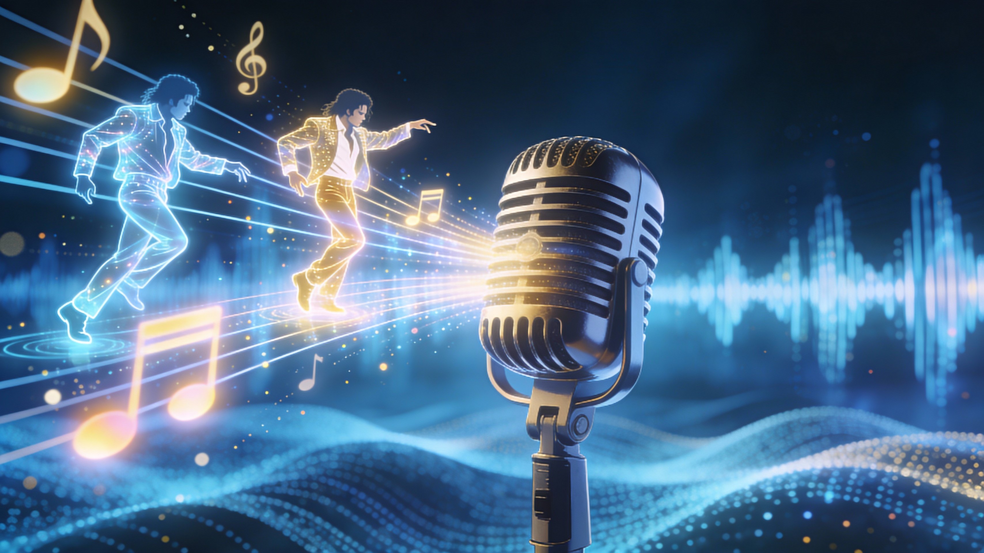 Authentic Michael Jackson Voice Emulation - Feature illustration