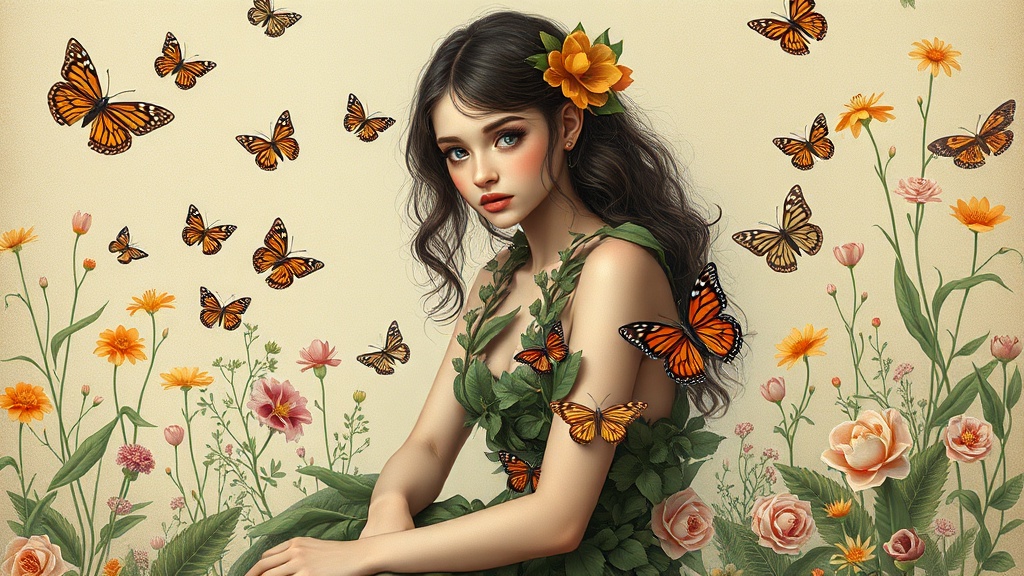 Beautiful Aesthetic, Detailed Art