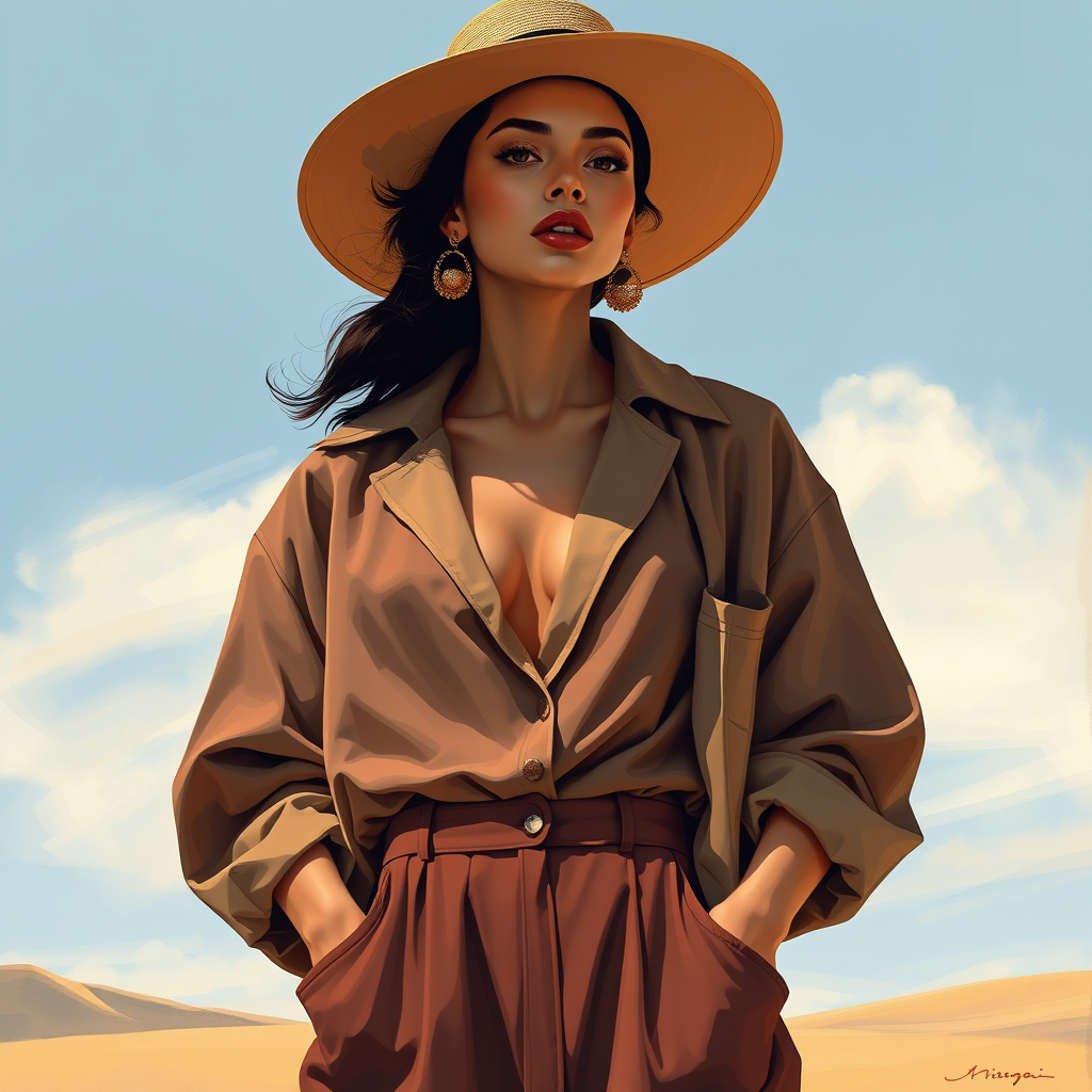 AI generated image on BasedLabs