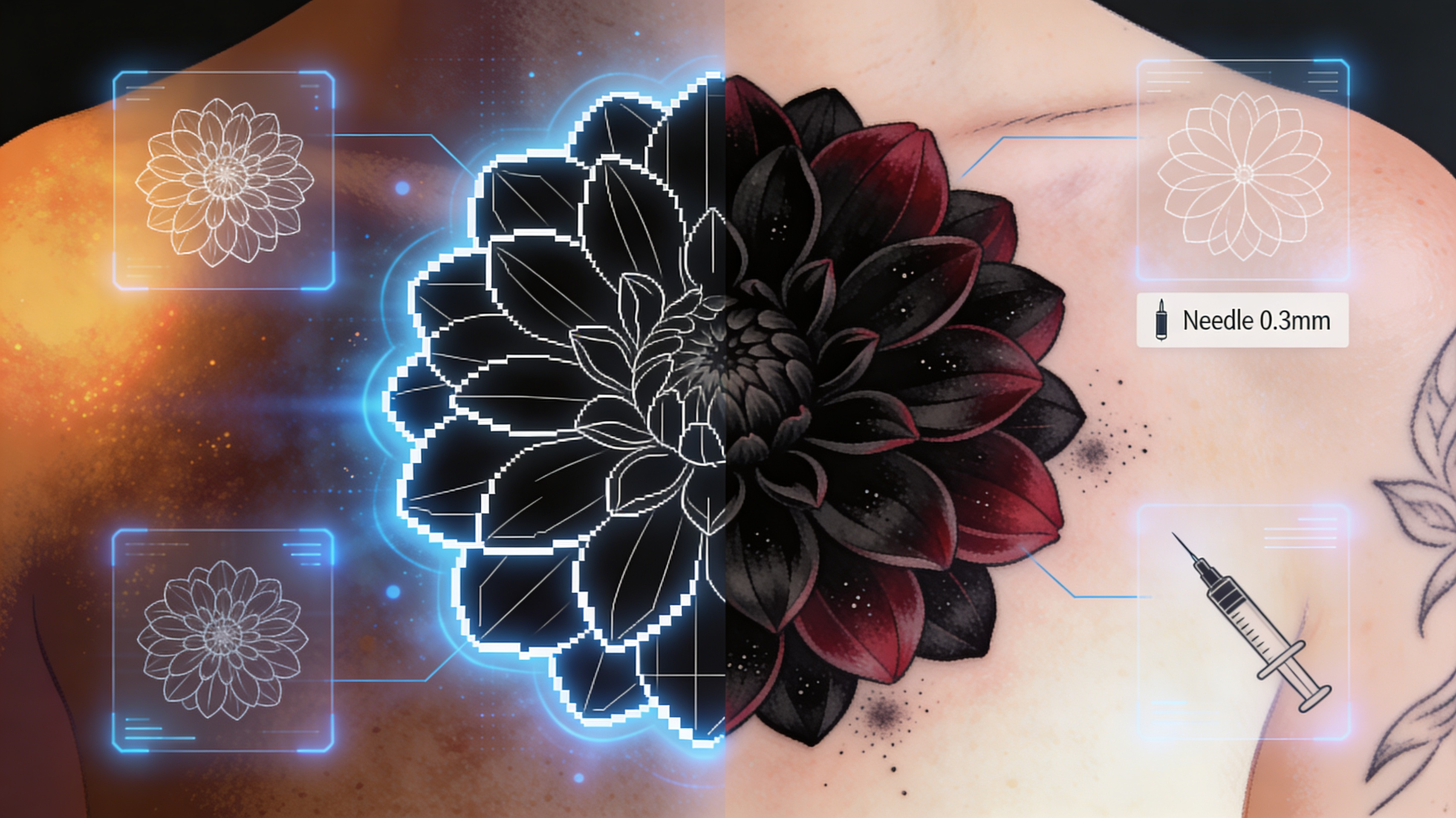 Professional Tattoo-Ready Shading Techniques - Feature illustration