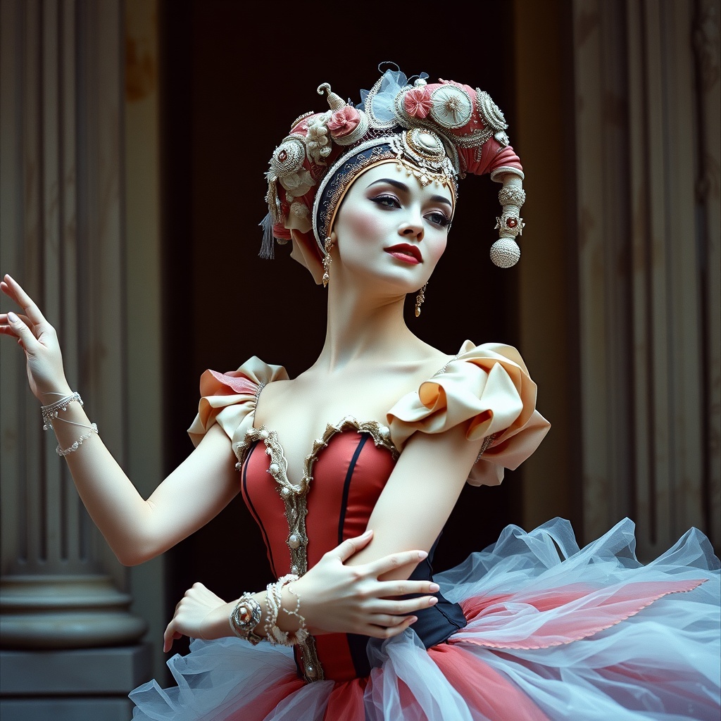 Ballerina Presence, Adorned Art