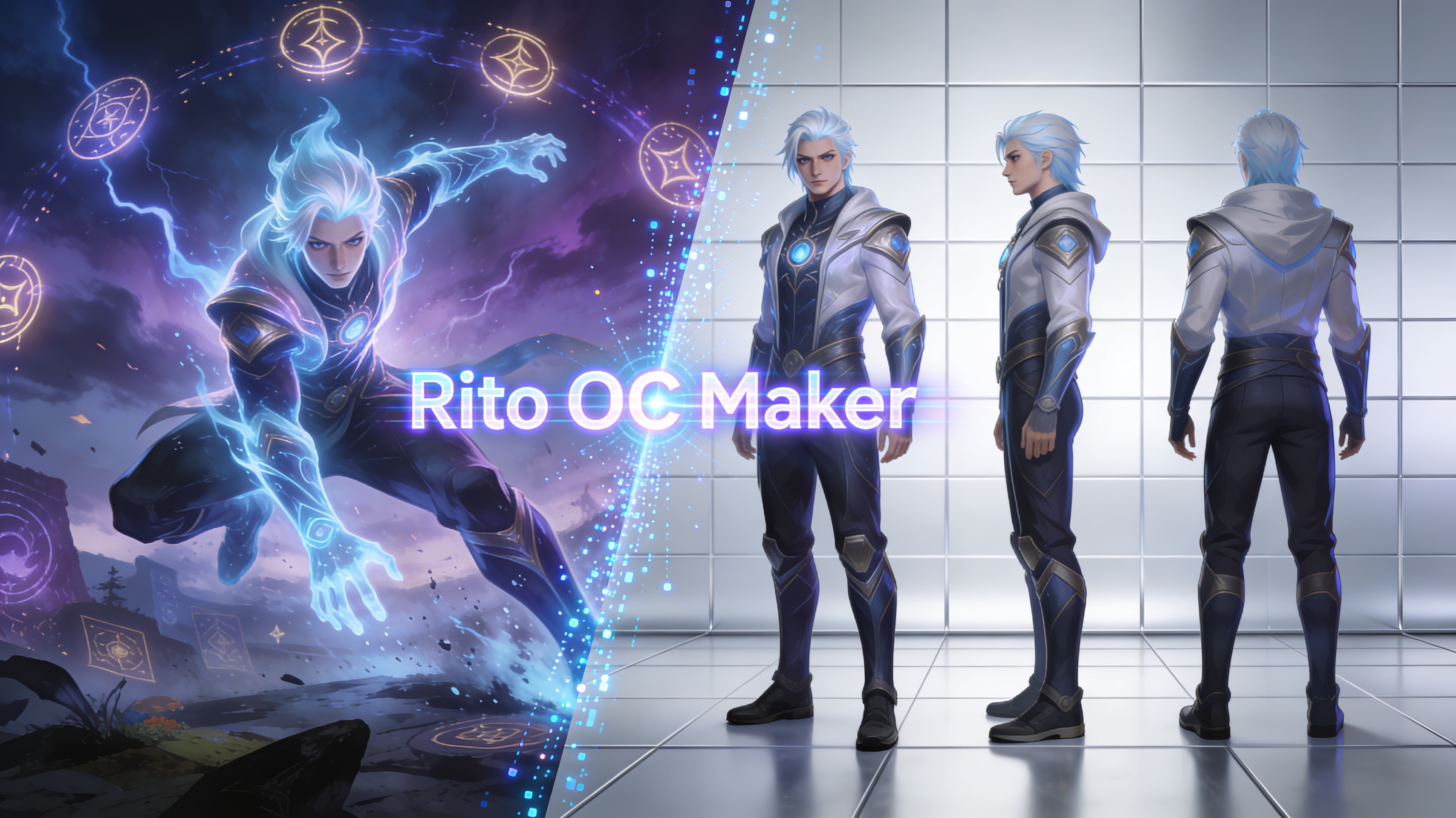 Splash Art To Model Versatility - Feature illustration