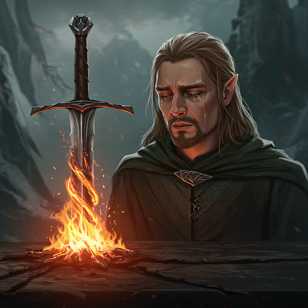 Generated Meriadoc Stood