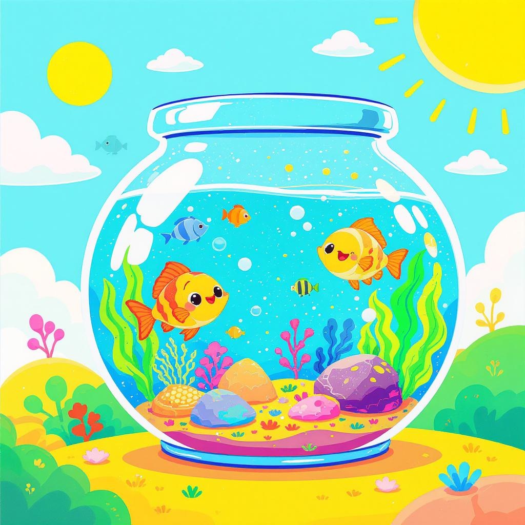 Generated Rounded Cartoon-style