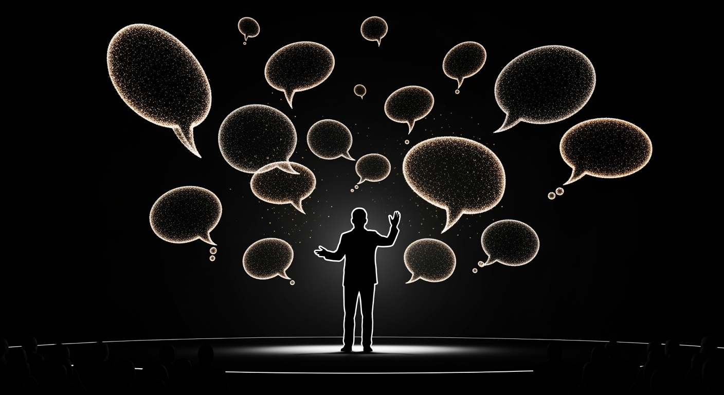 Built in overlays, captions, and personality - Feature illustration