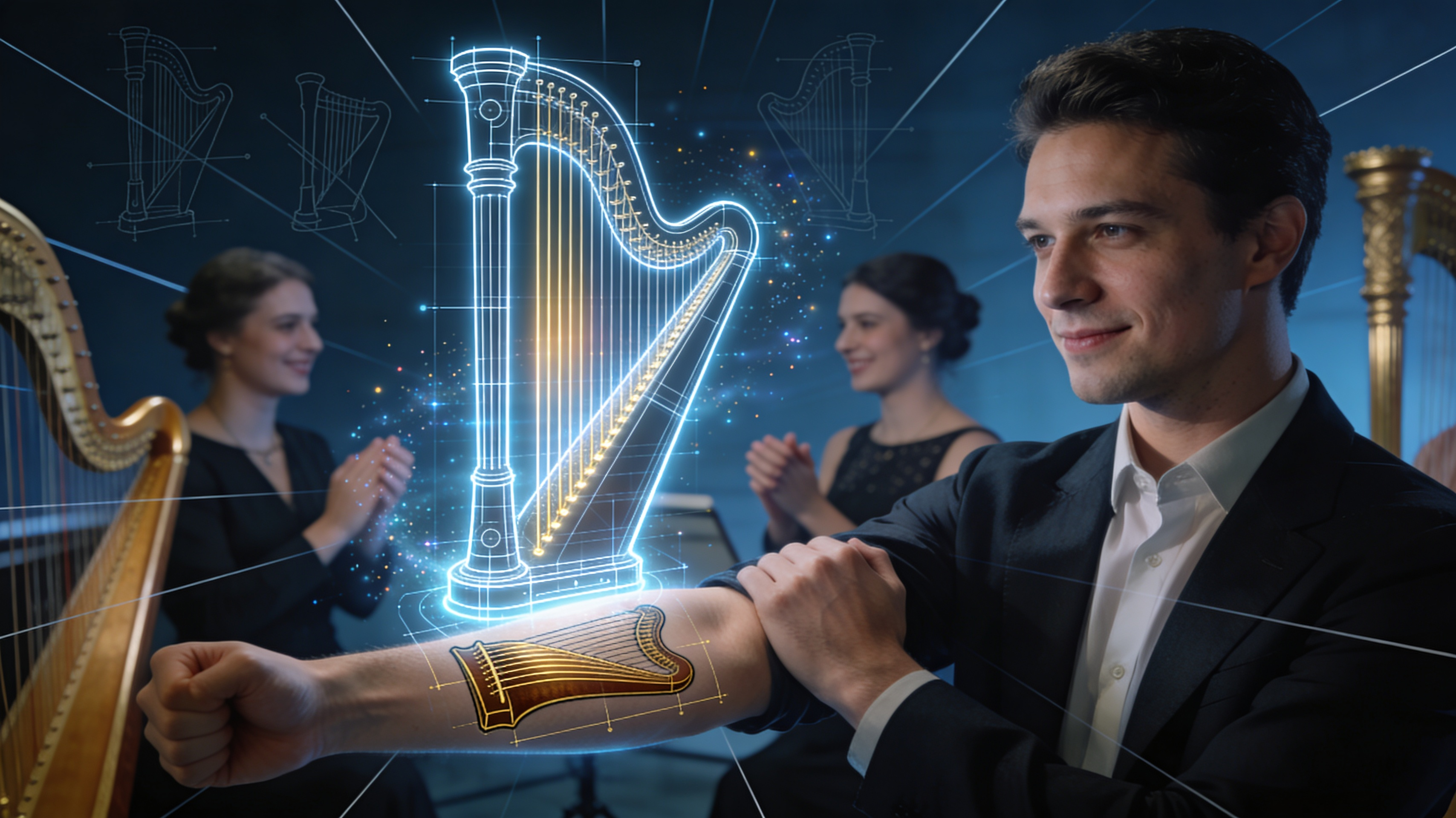 Anatomically Accurate String and Frame Geometry - Feature illustration