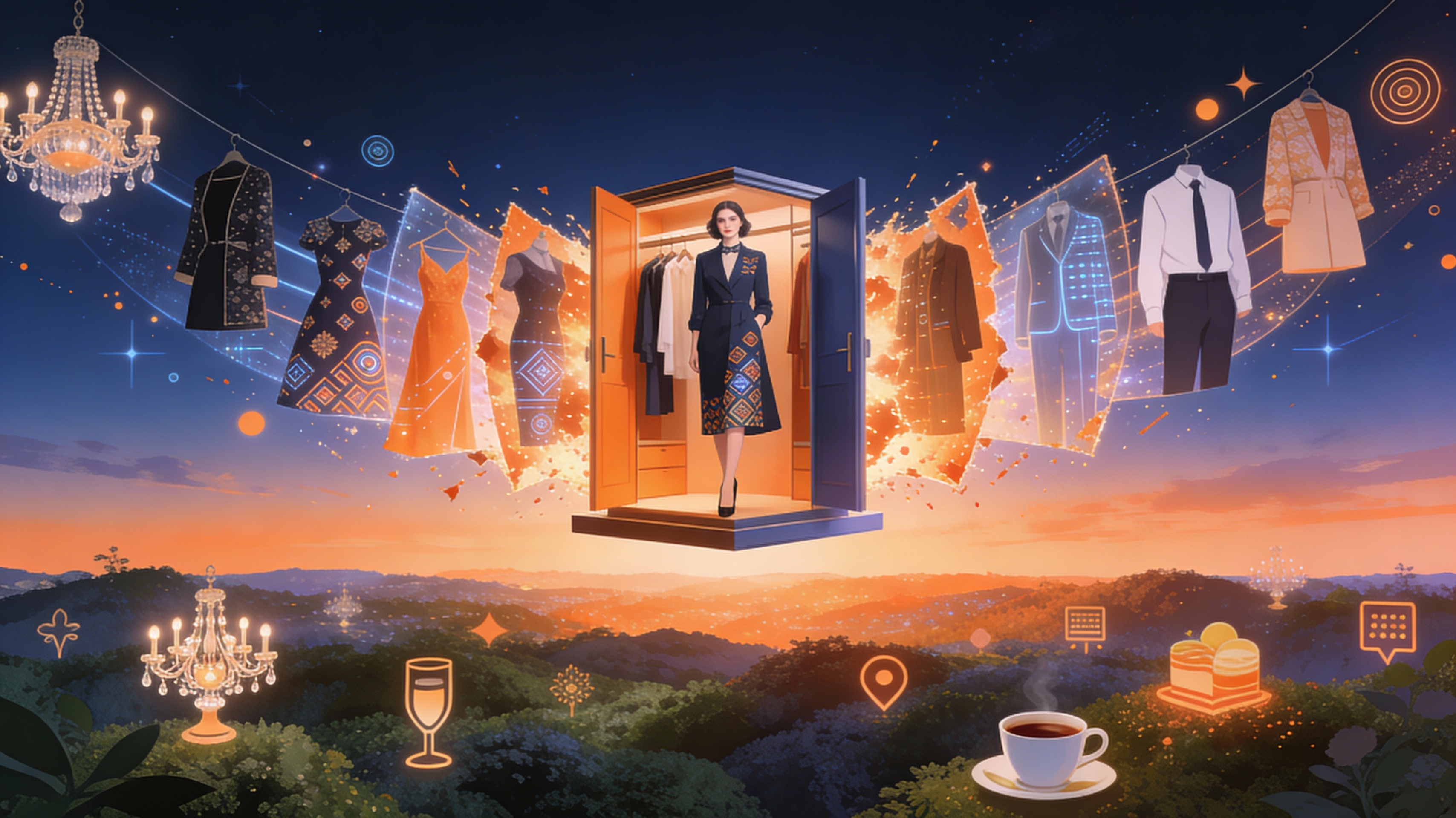 Theme-Specific Outfit Curation - Feature illustration