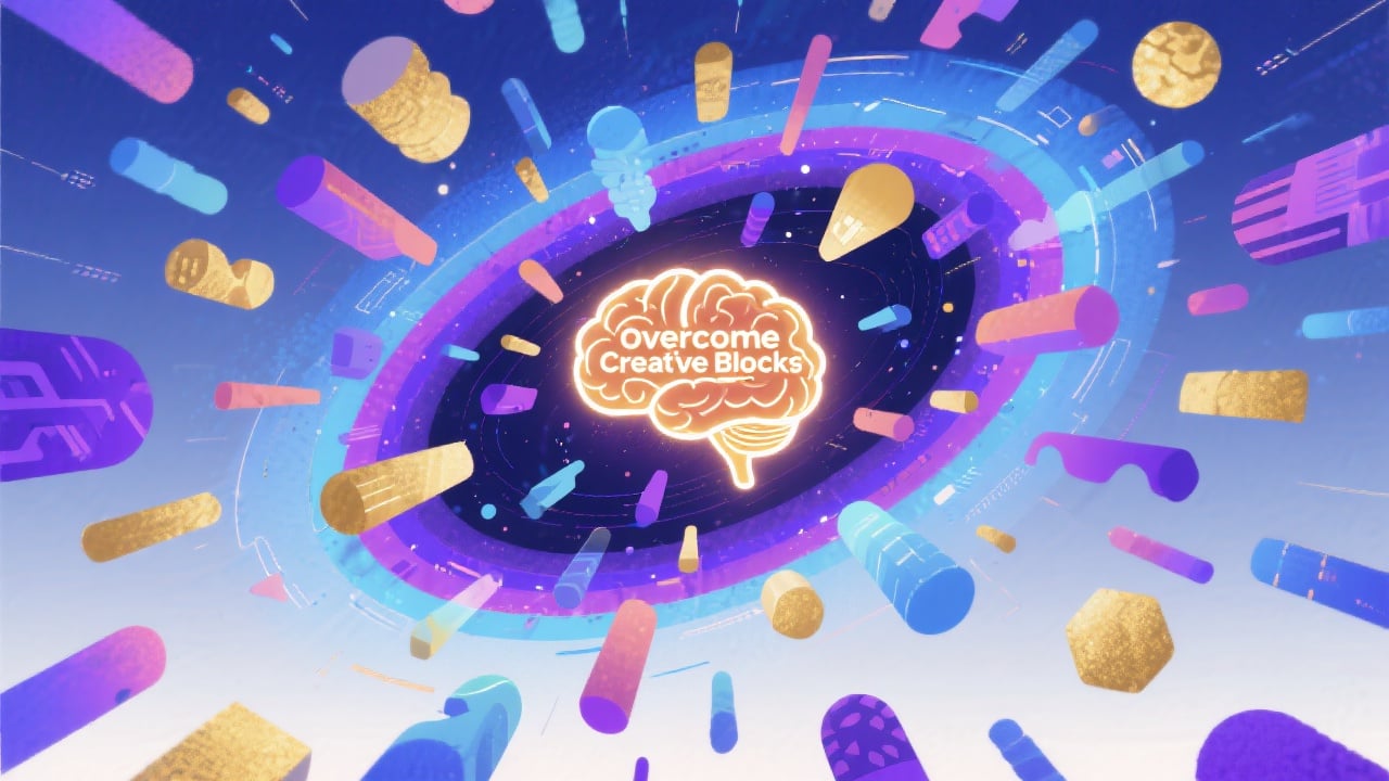 Overcome Creative Blocks - Feature illustration