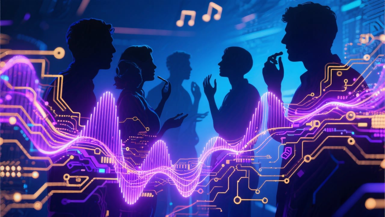 Advanced AI Voice Generation - Feature illustration