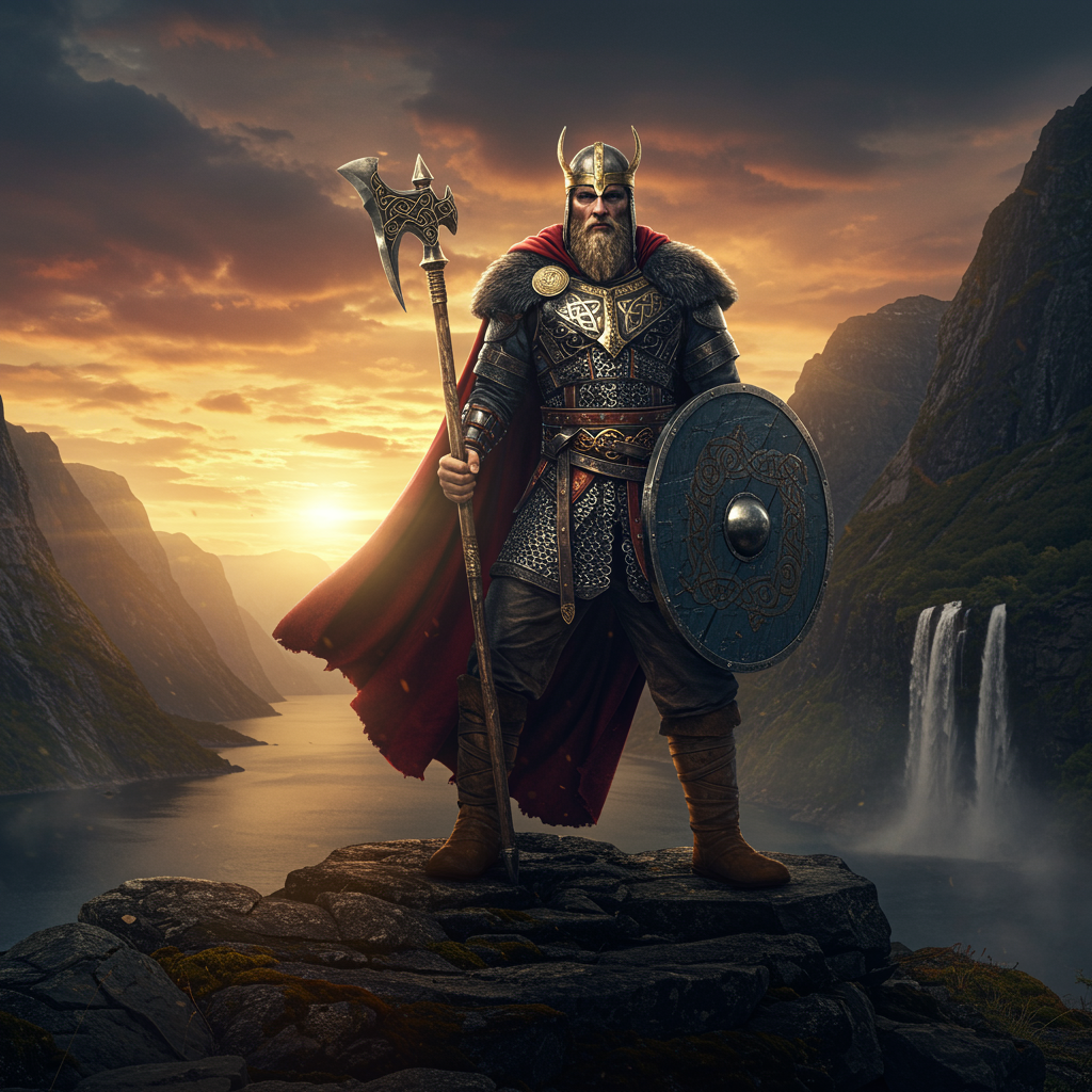 AI Viking King Design