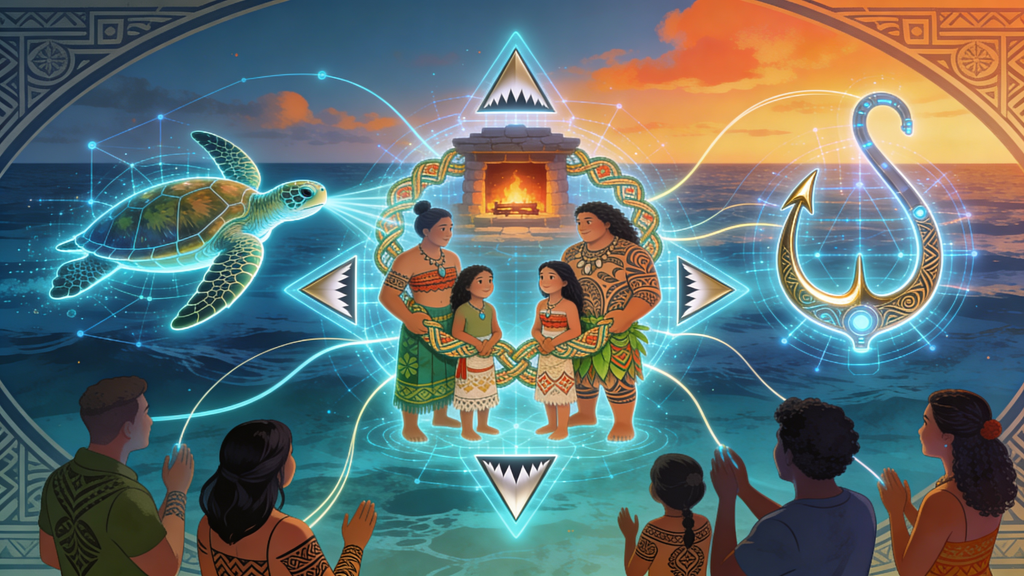 Culturally Authentic Hawaiian Symbolism - Feature illustration
