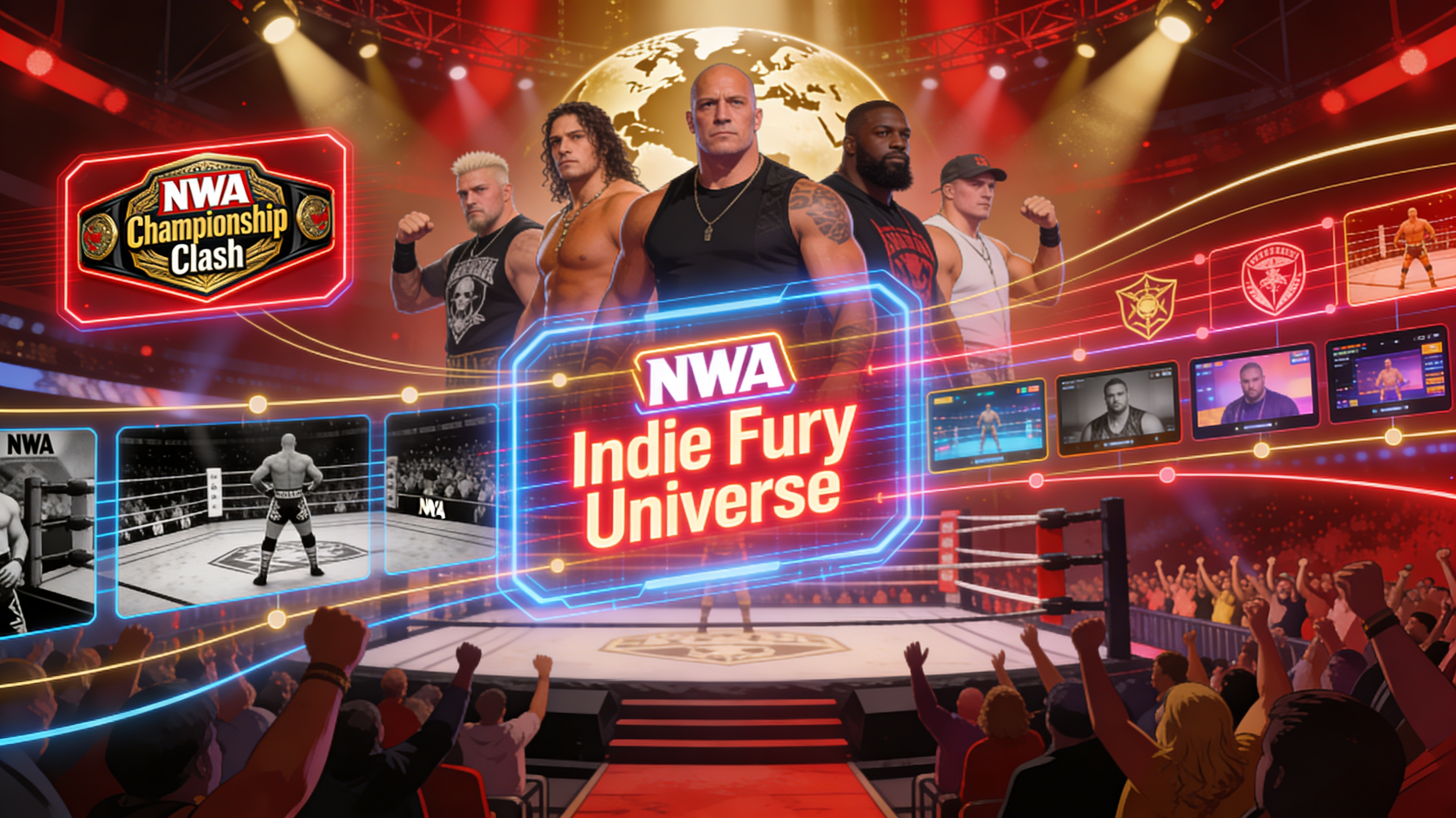 Wrestling History Database Integration - Feature illustration