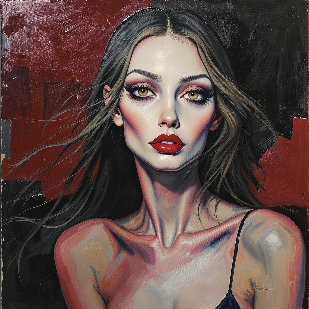 Oil Painting Model, Art