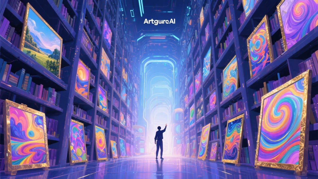 Access a Vast Library of Styles - Feature illustration