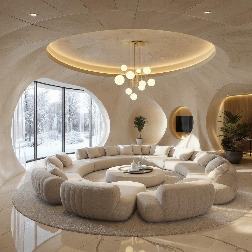 AI Render Living Design