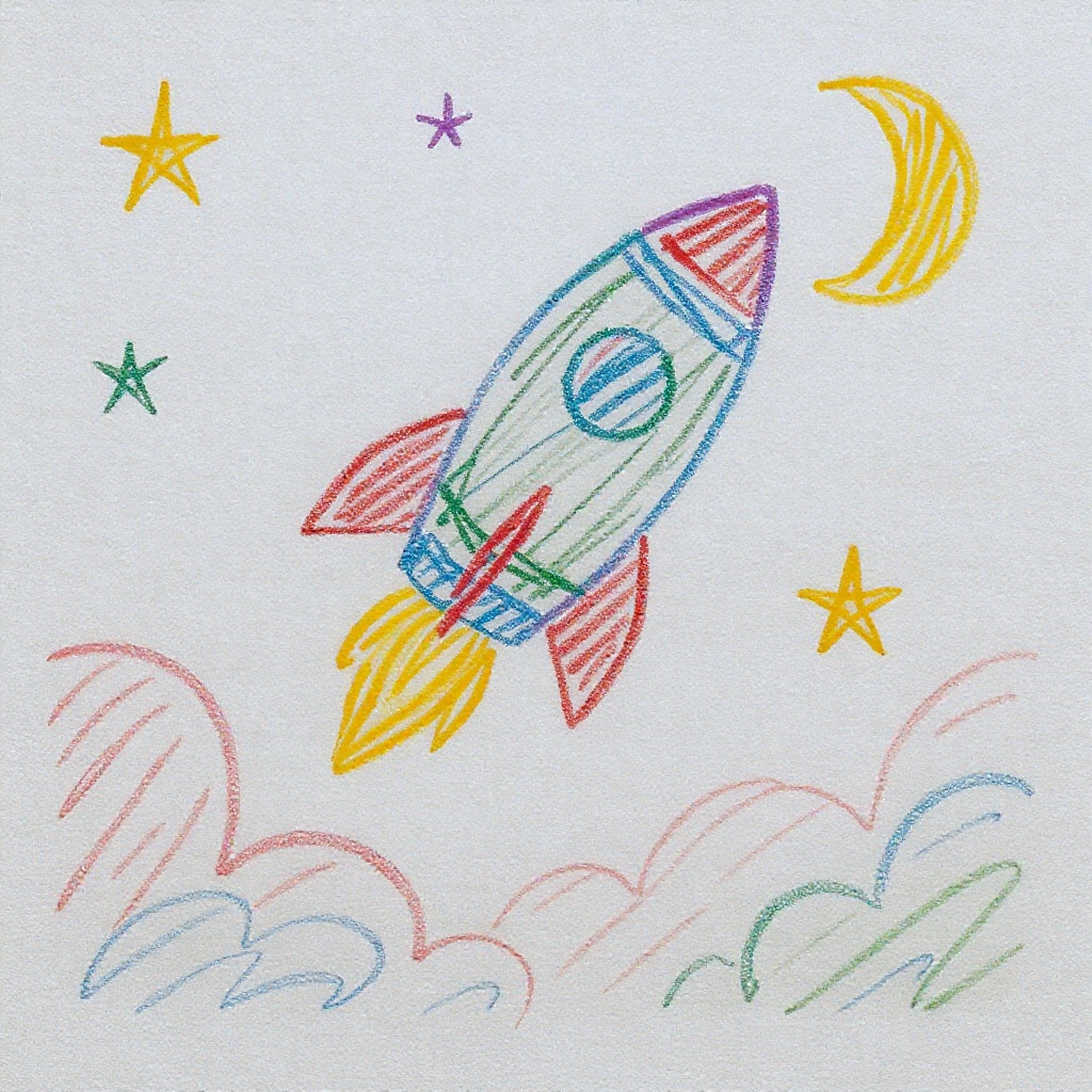 AI Vibrant Sketch Design