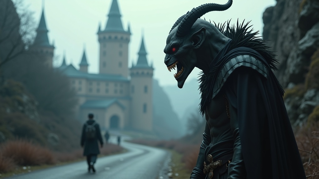 AI Demon Lurking Design