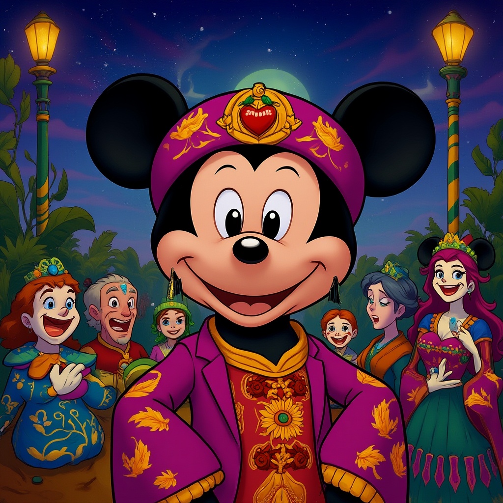 Painting Mouse Adorned Art