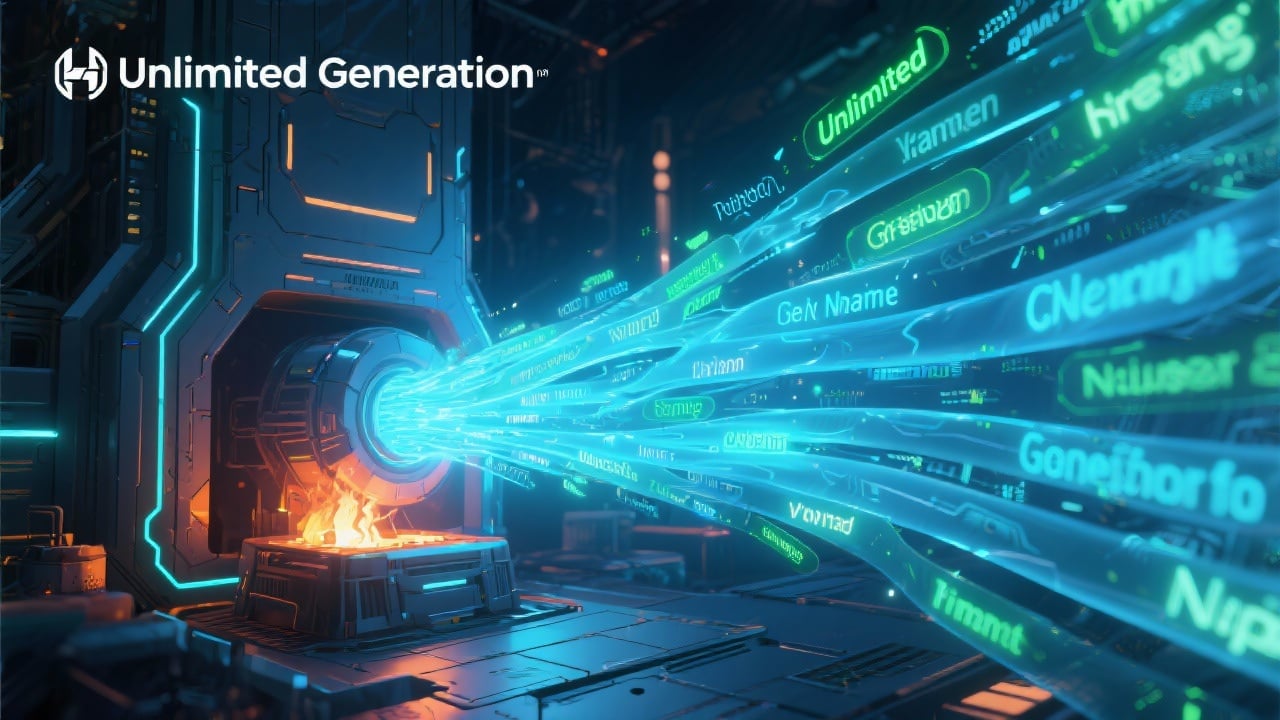 Unlimited Generation - Feature illustration