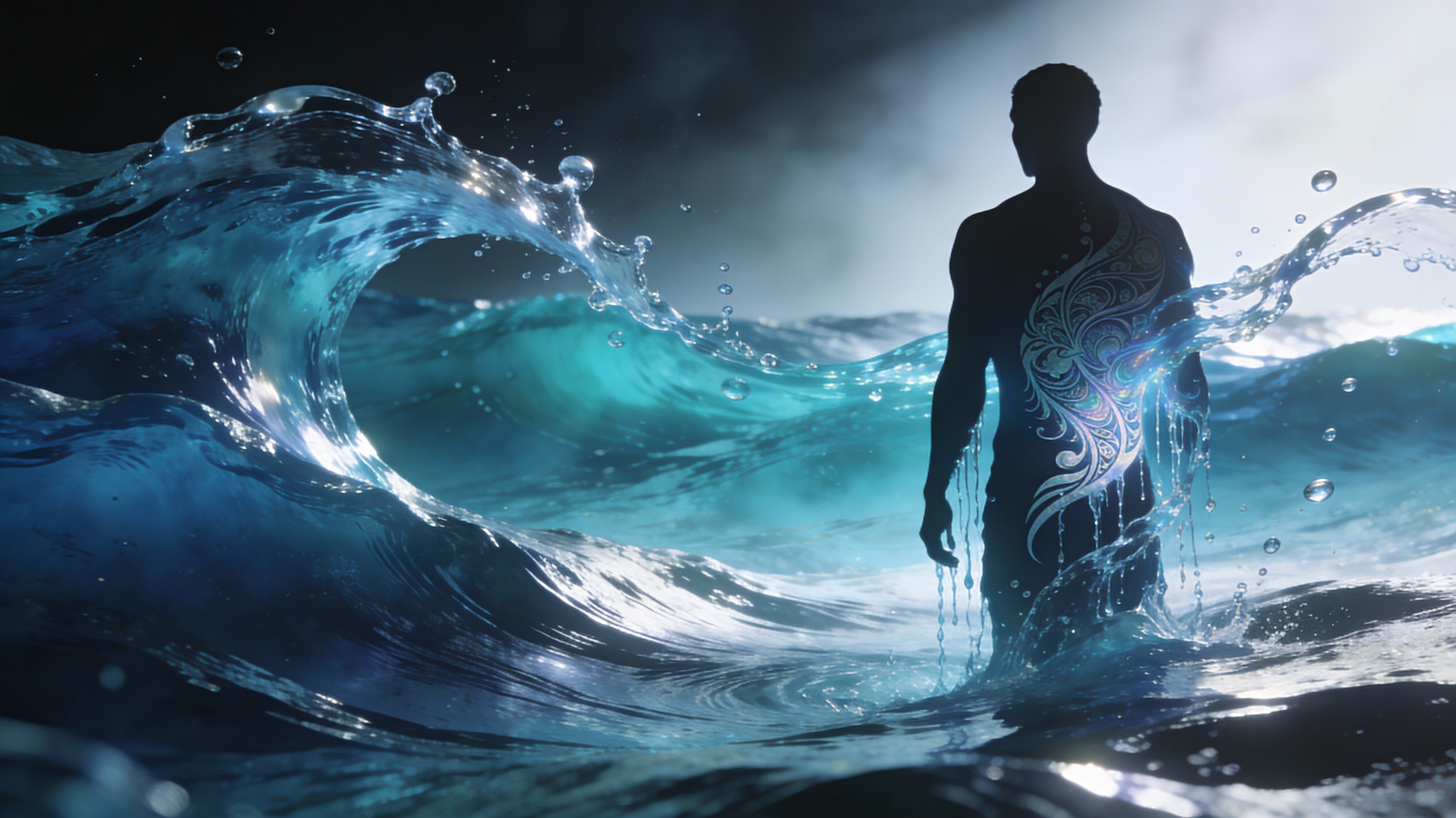 unique water tattoo ideas preview