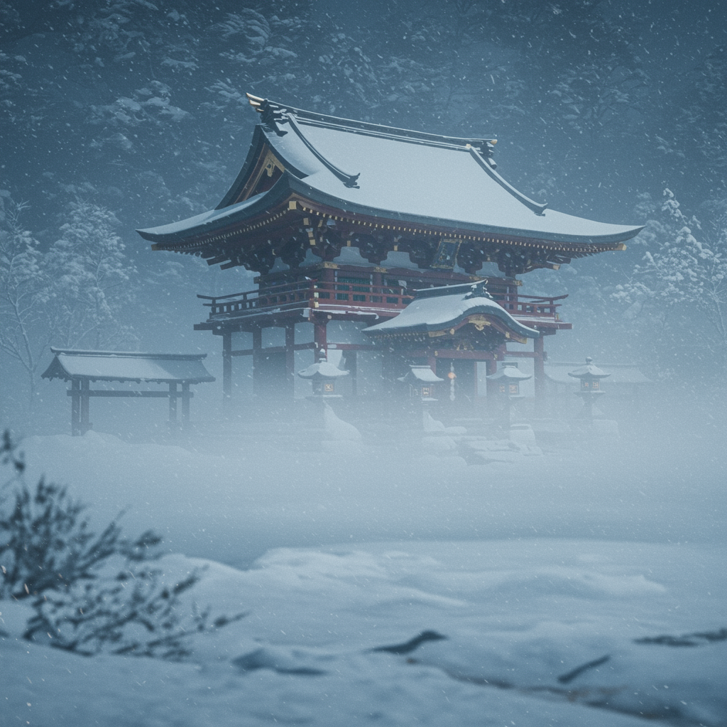 AI Japanese Shrine Design