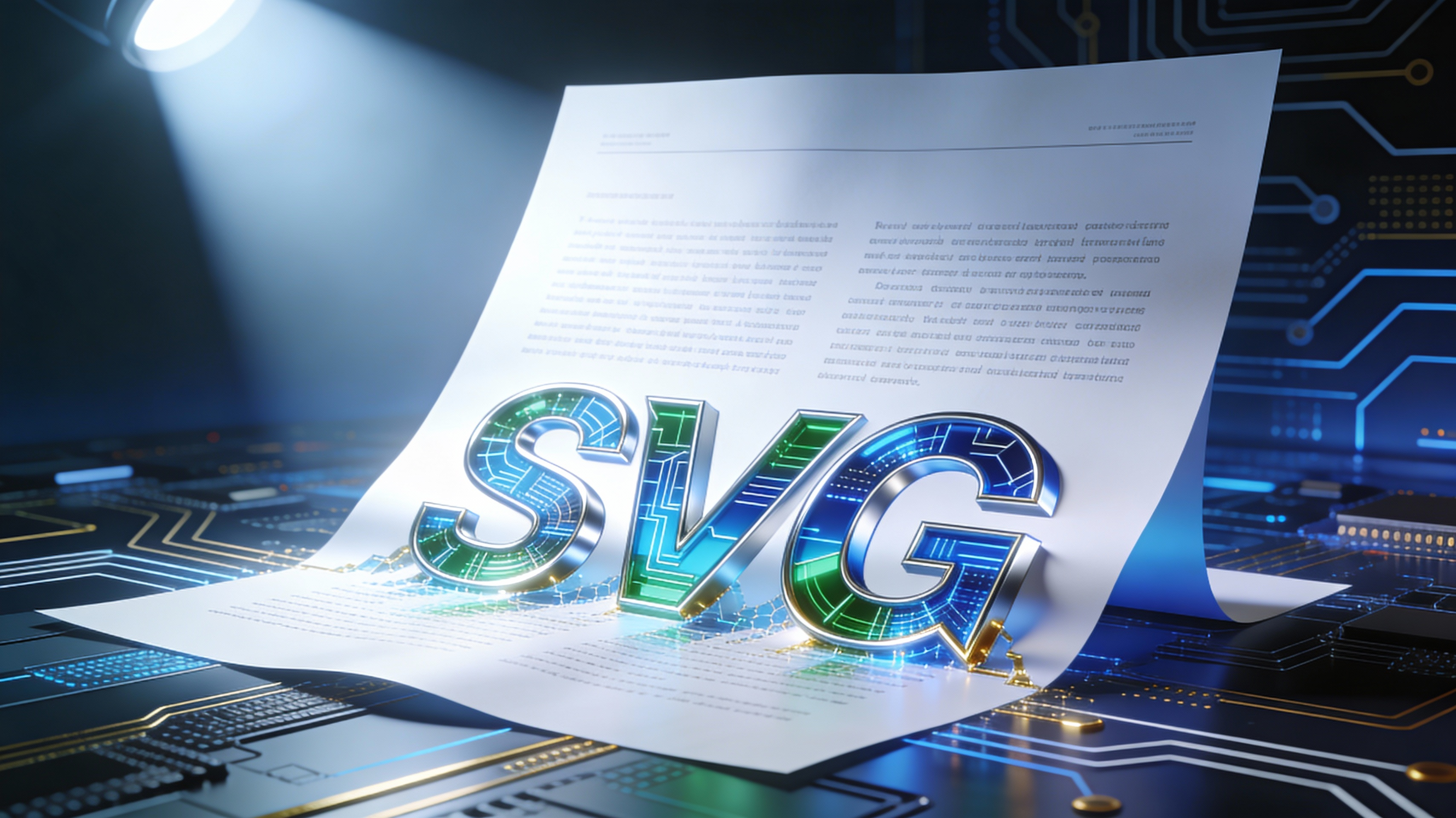 SVG Export for Print-Ready Quality - Feature illustration