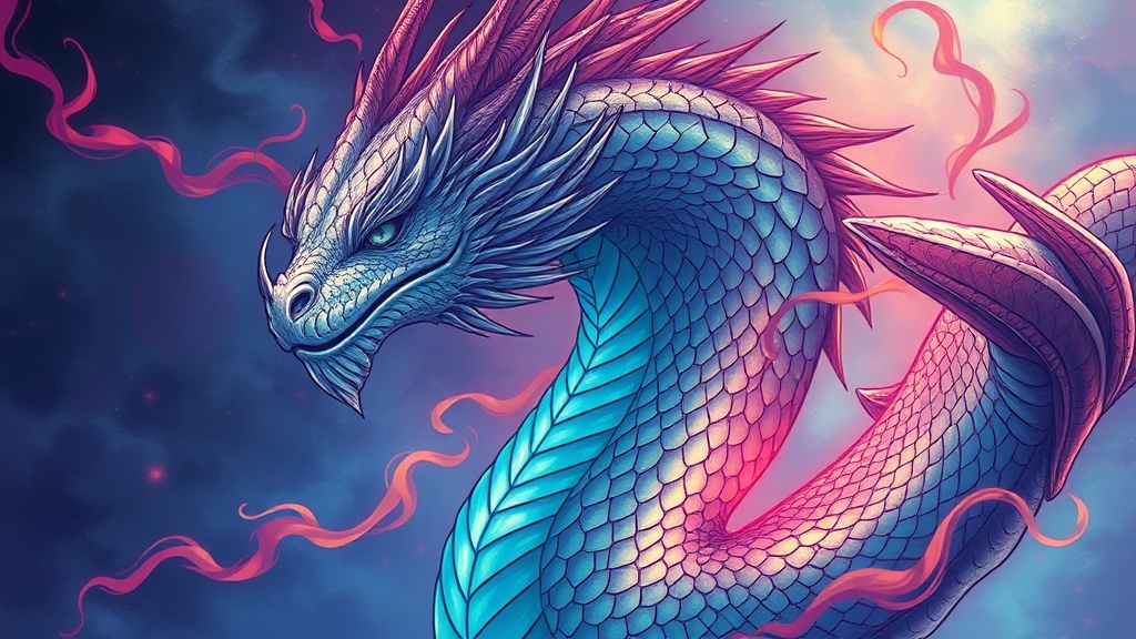 Picture Portrait Dragon Artwork