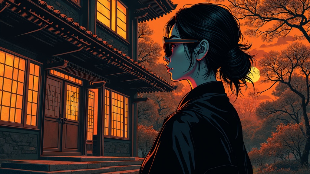 AI Manga-inspired Scene Design