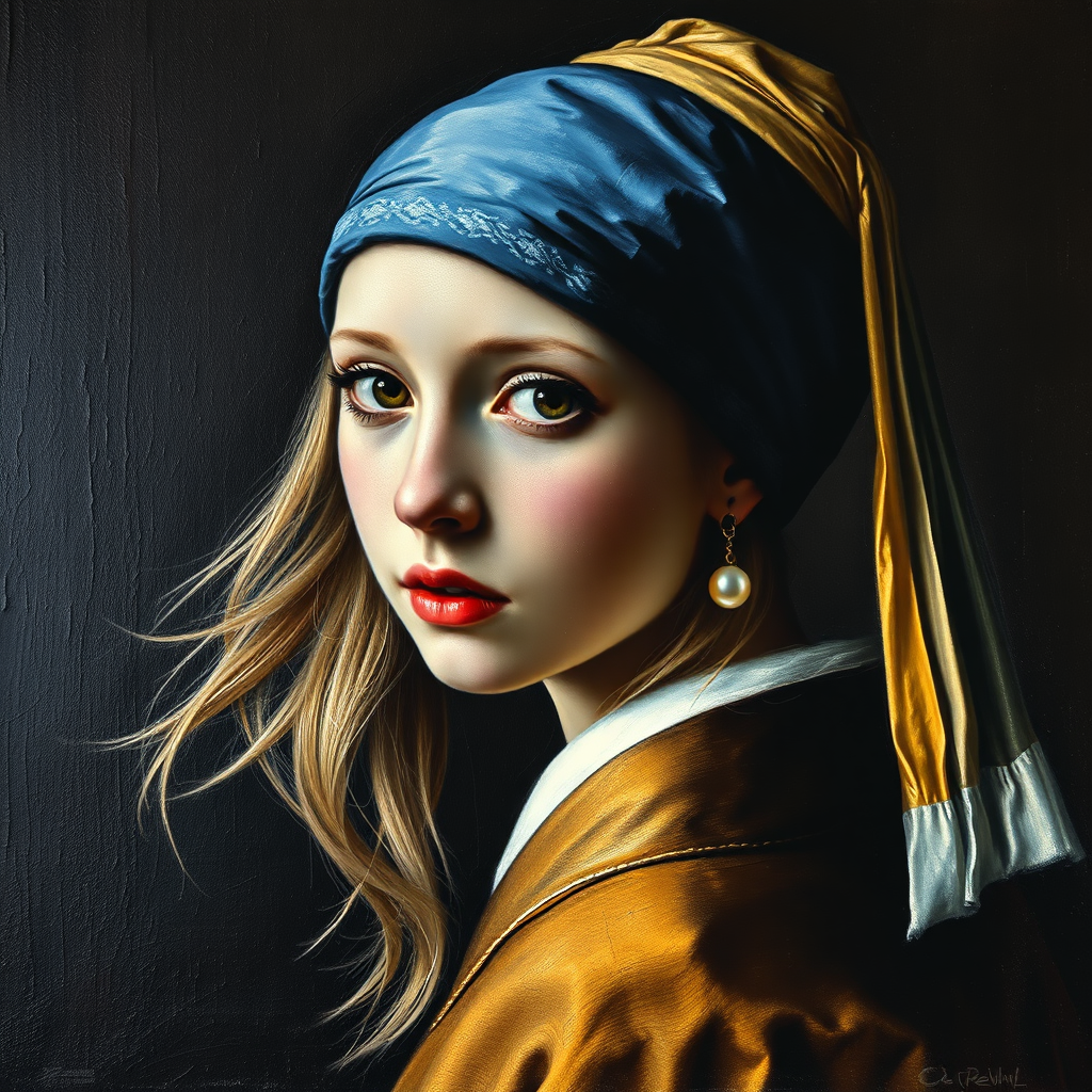 Masterpiece Rendition Earring." Artwork