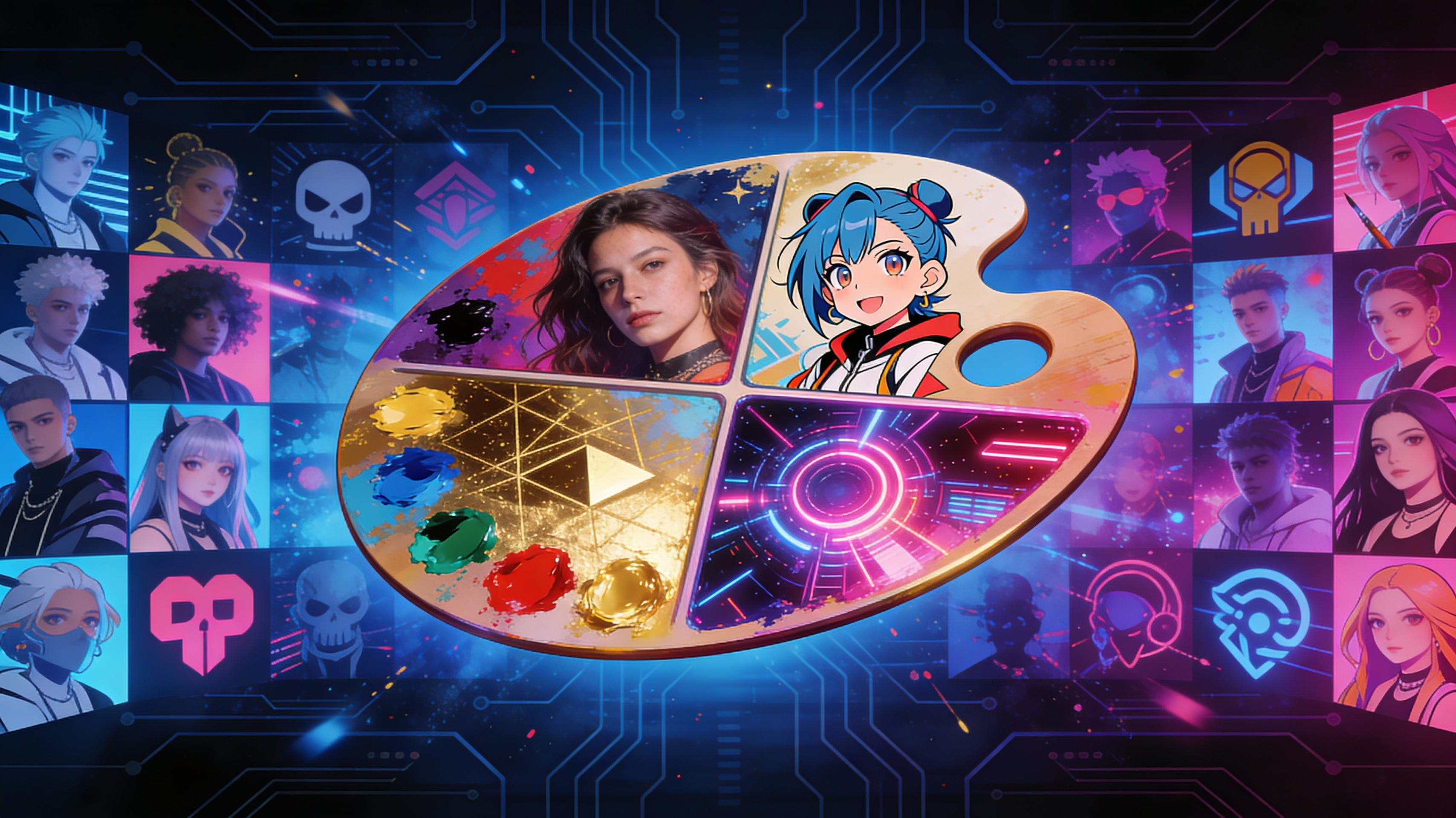 30+ Unique Art Styles - Feature illustration