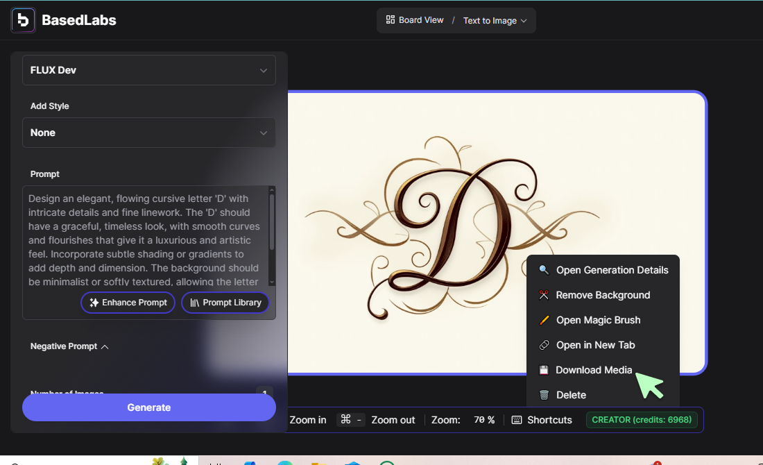 Step 3: Get better designs through Regeneration