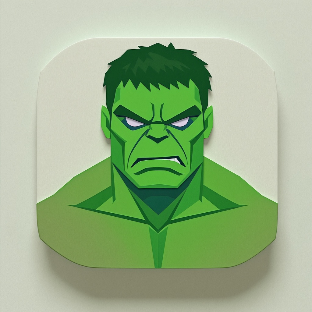 AI "symmetrical Hulk Design