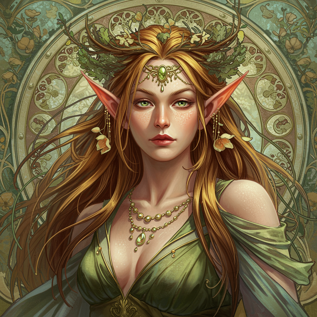 Detailed Digital Painting Art