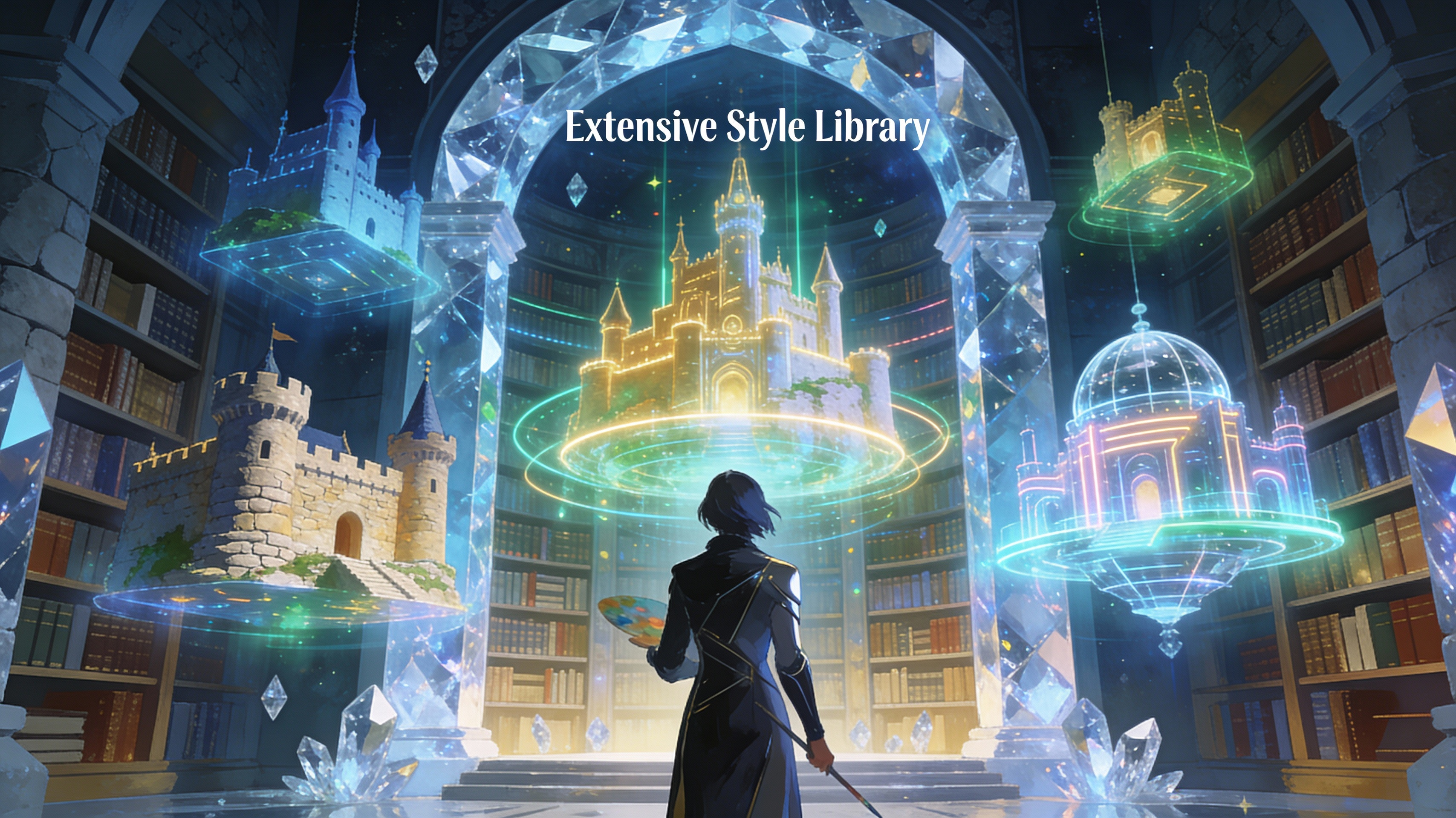 Extensive Style Library - Feature illustration